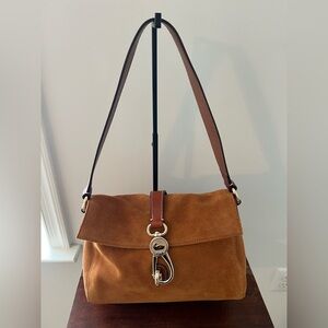 Dooney & Bourke Florentine Hobo Libby Handbag in Suede